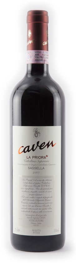 Caven SASSELLA LA PRIORA Valtellina Superiore DOCG