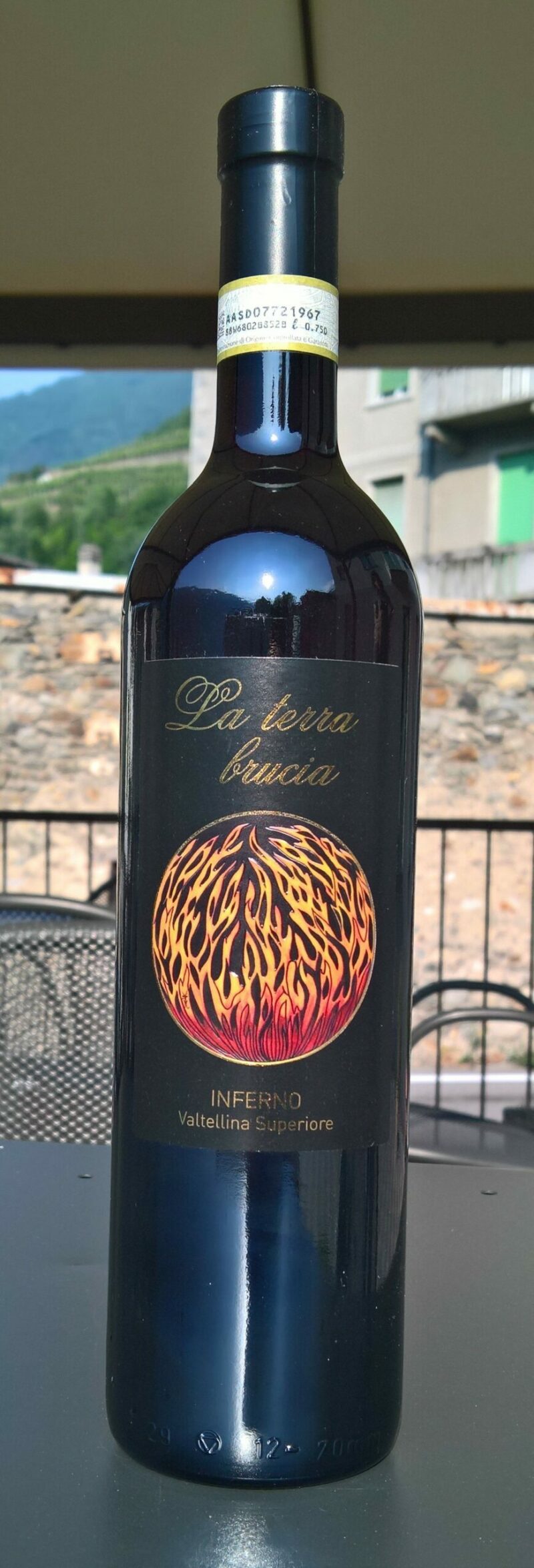 Pro.Ne.Va Valt. Sup. DOCG Inferno LA TERRA BRUCIA
