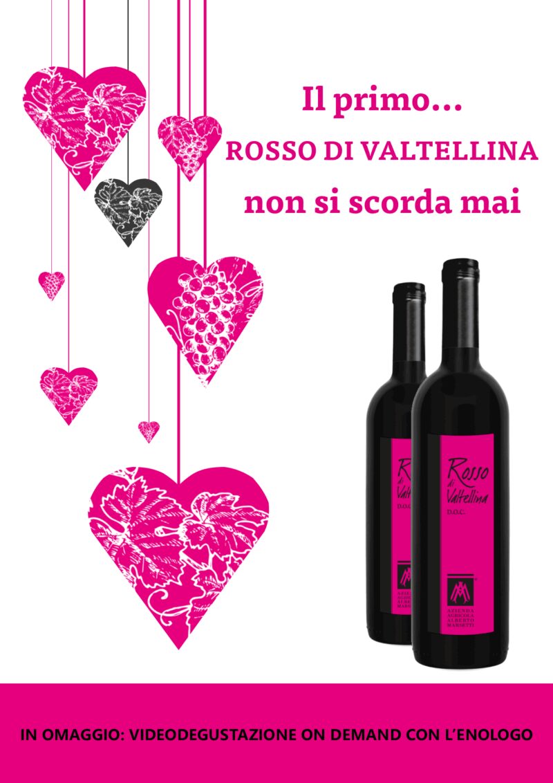 Pacchetto Rosso di Valtellina Marsetti San Valentino