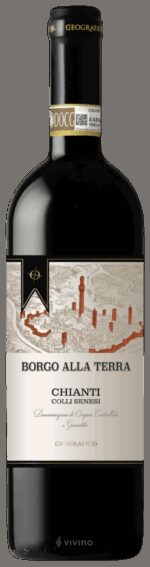 Chianti DOCG geografico Borgo Alla Terra